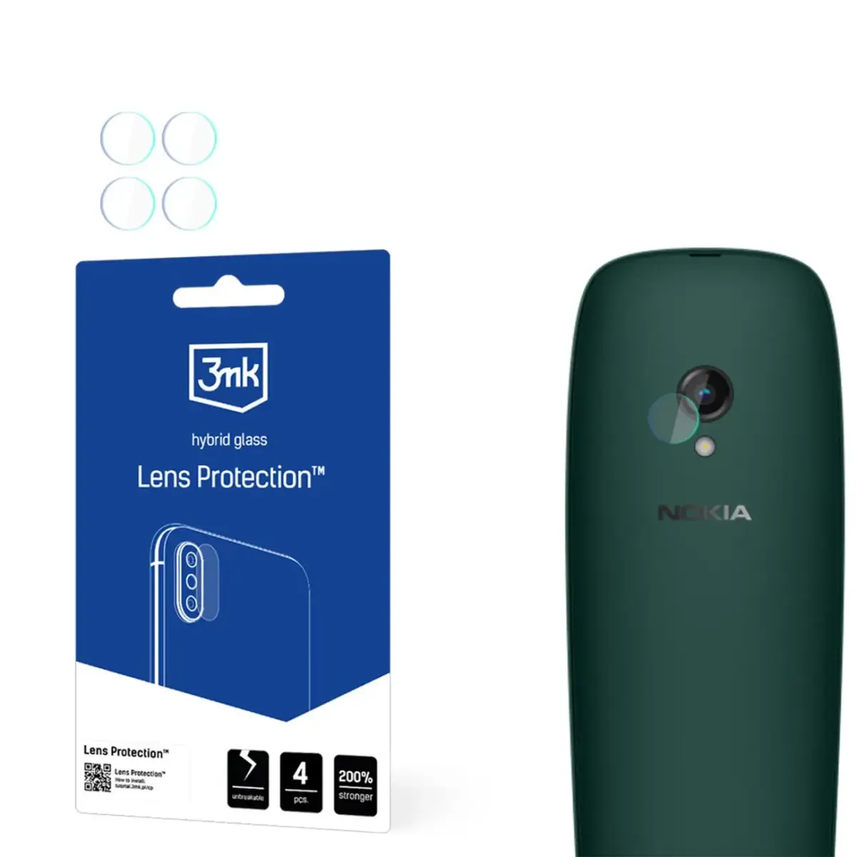 3mk Protection Hybrid Glass for Camera