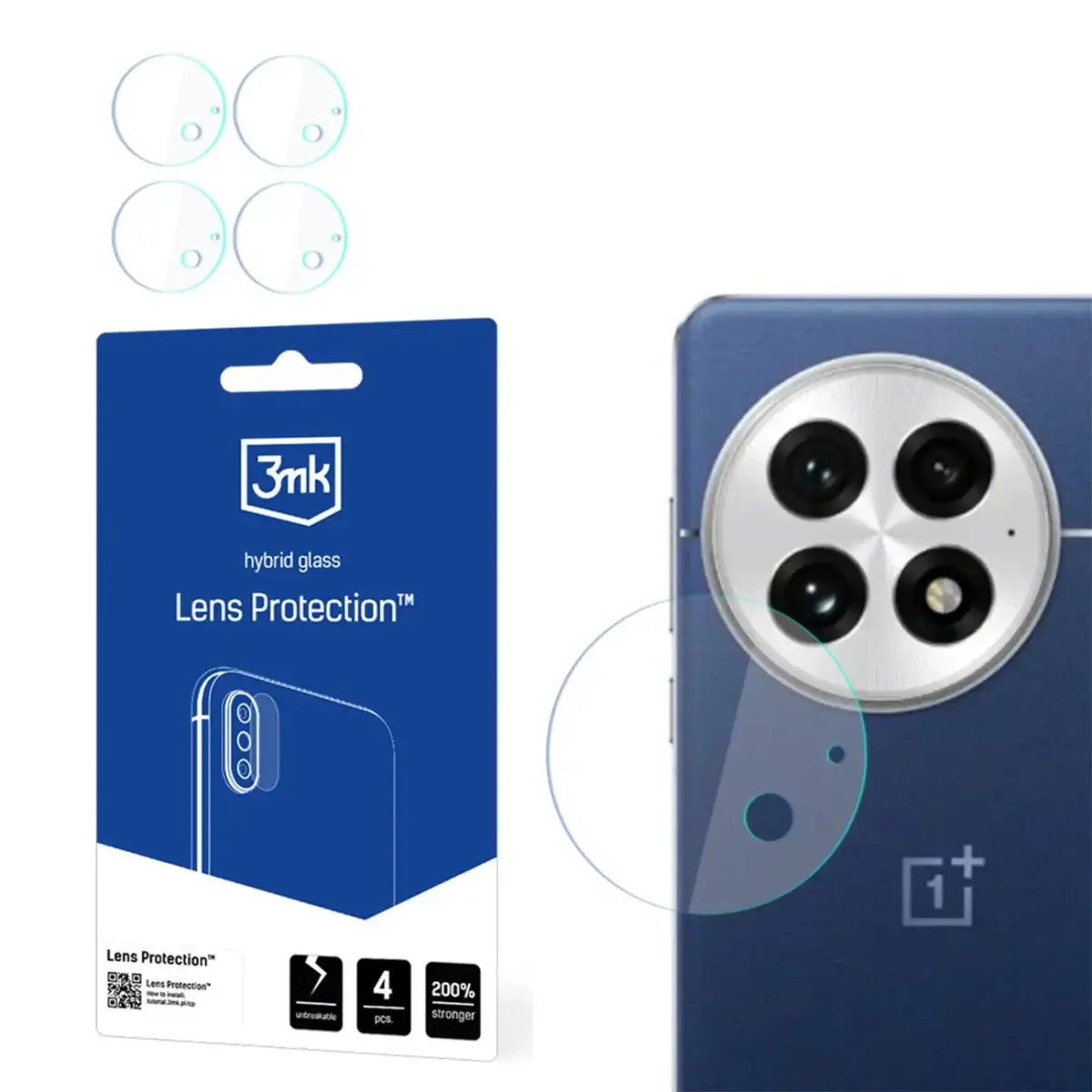 3mk Protection Hybrid Glass for Camera