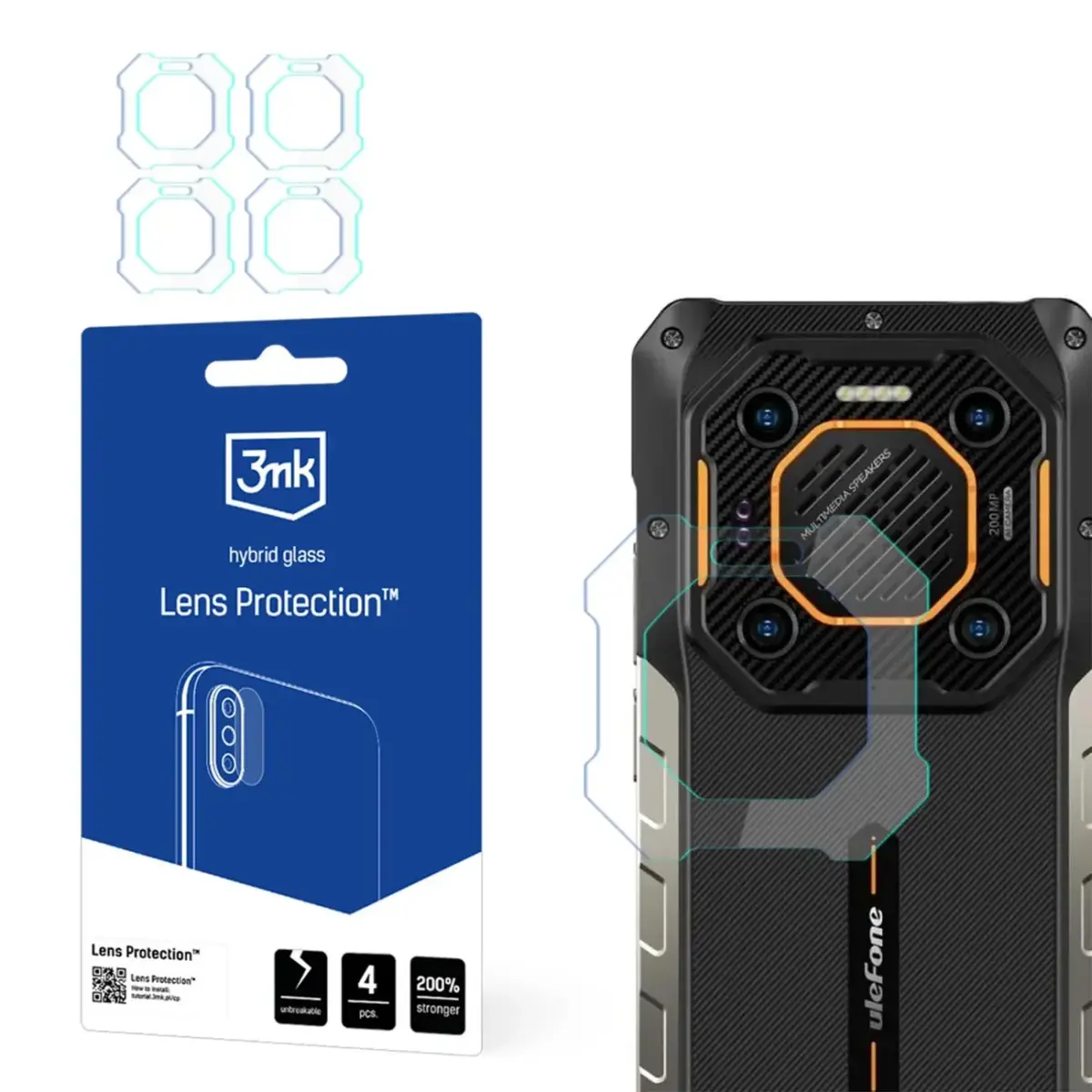 3mk Protection Hybrid Glass for Camera