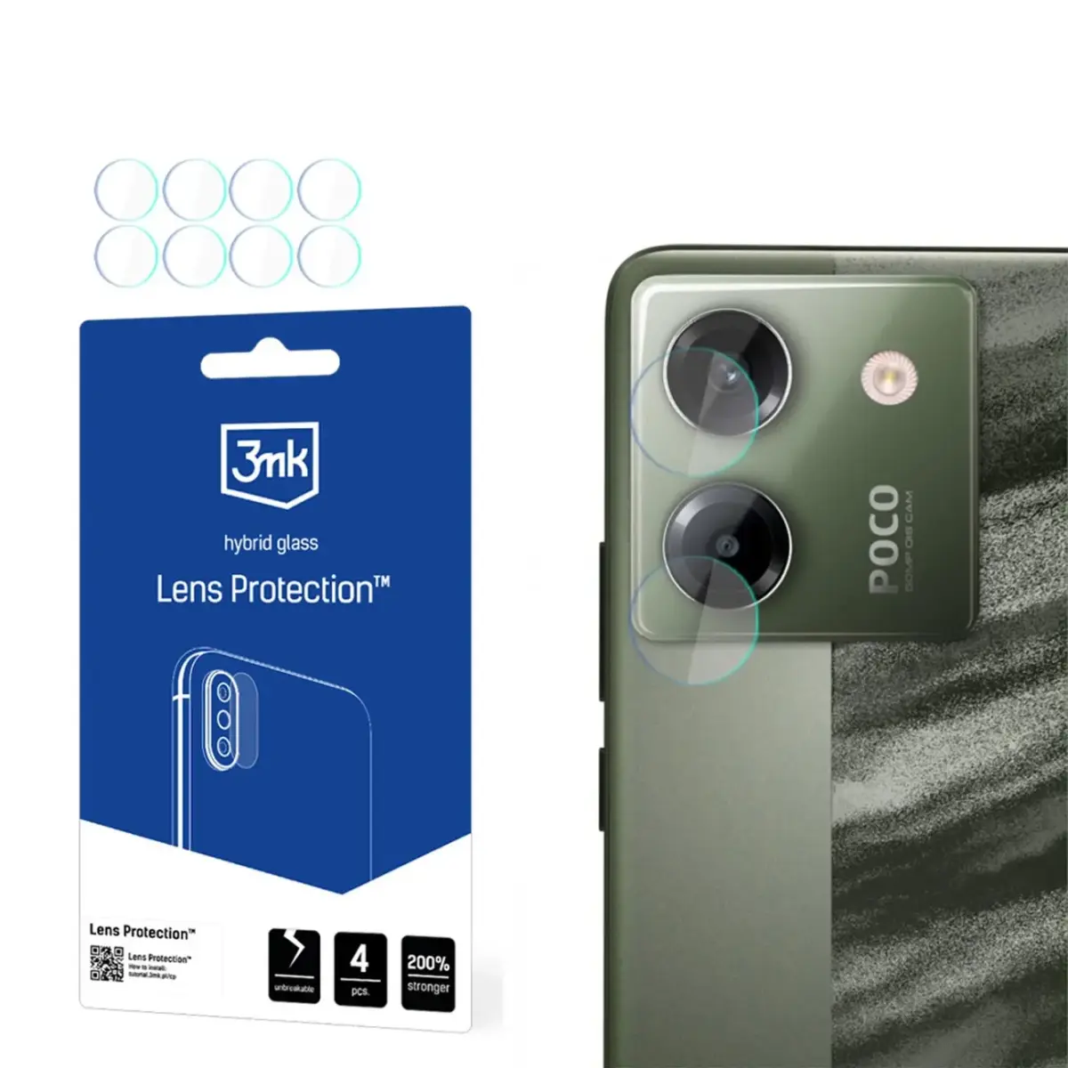 3mk Protection Hybrid Glass for Camera