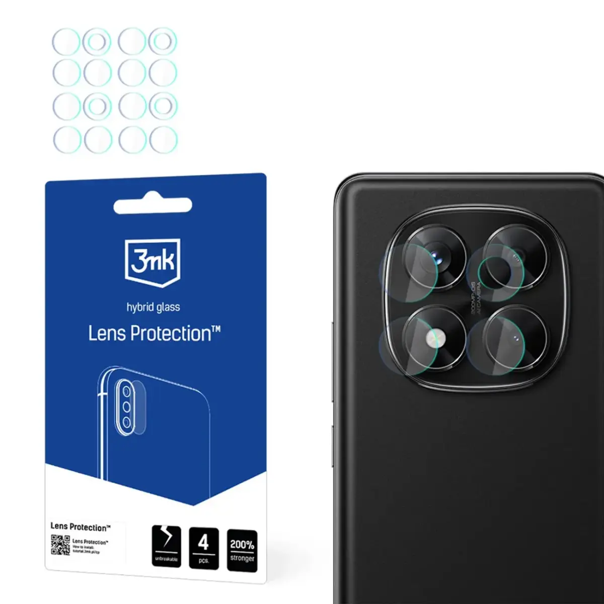 3mk Protection Hybrid Glass for Camera