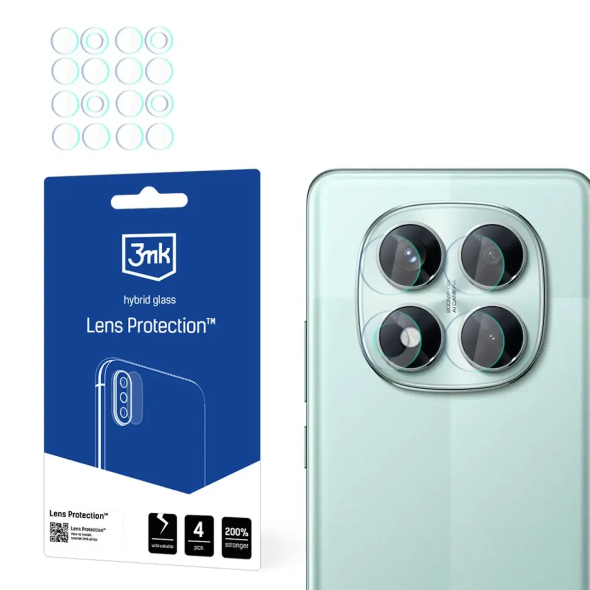 3mk Protection Hybrid Glass for Camera