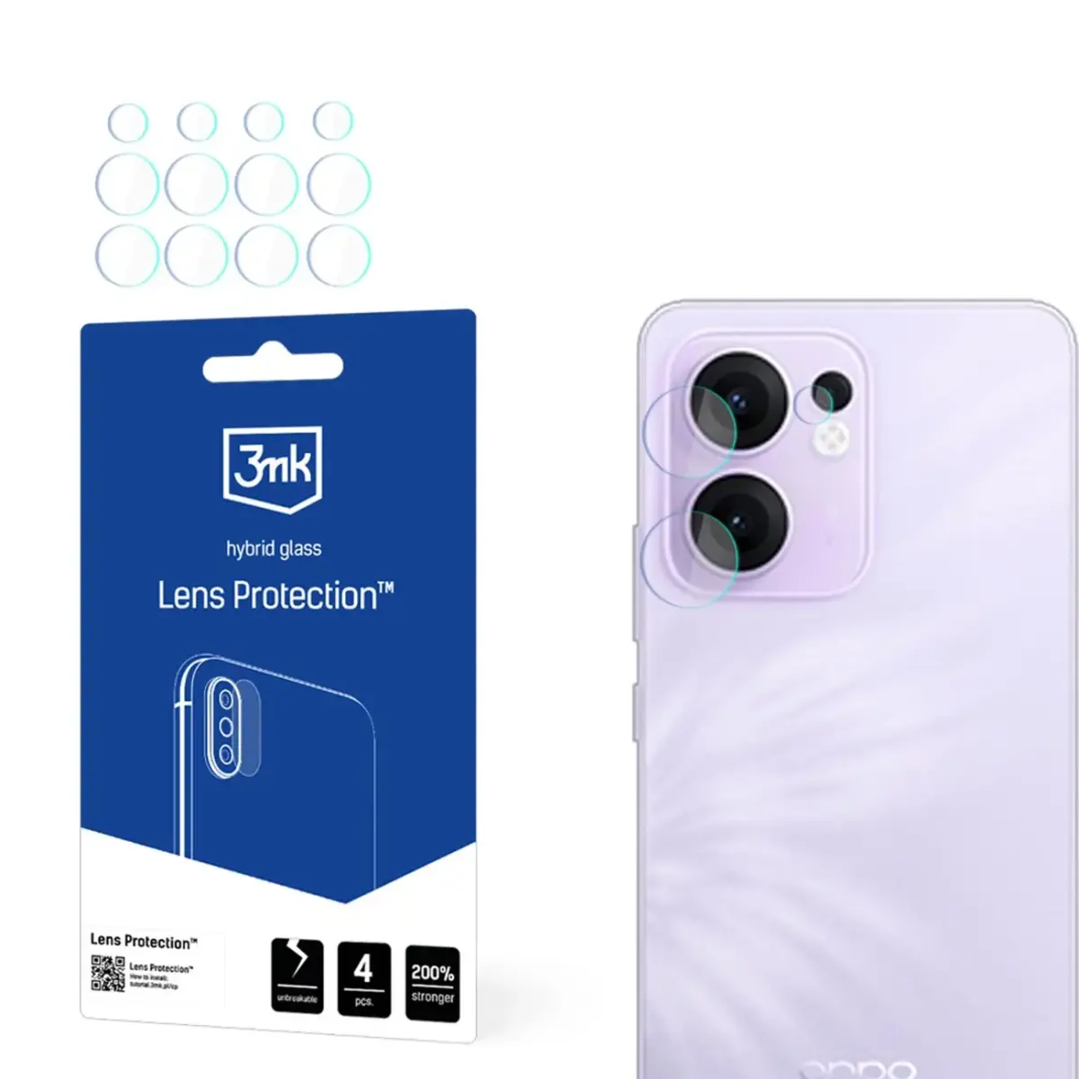 3mk Protection Hybrid Glass for Camera