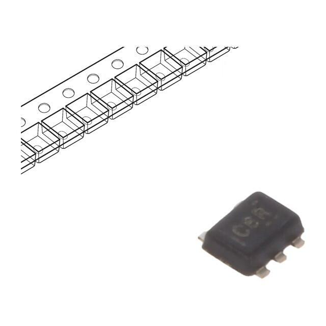 TEXAS INSTRUMENTS IC: analog switch; bilateral
