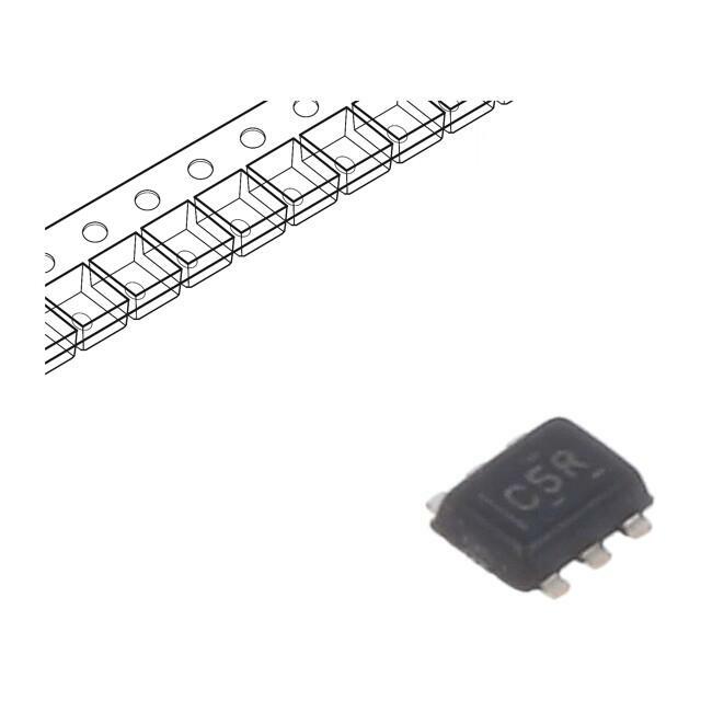 TEXAS INSTRUMENTS IC: analog switch; SPDT