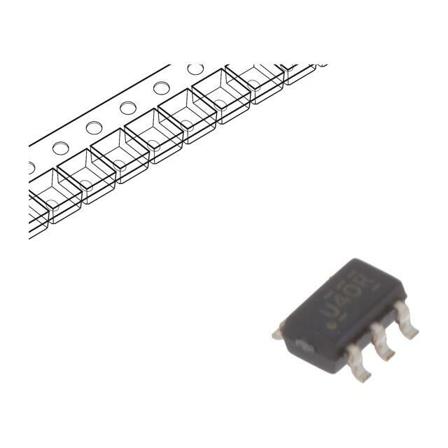 TEXAS INSTRUMENTS IC: digital; buffer,inverting