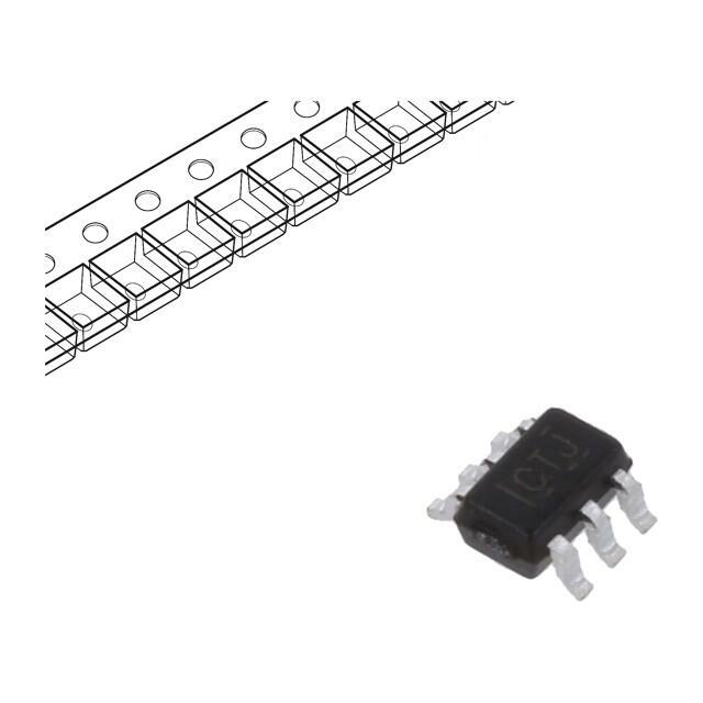TEXAS INSTRUMENTS IC: digital; buffer,inverting