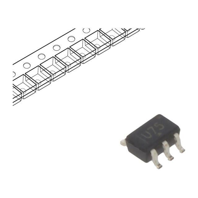 TEXAS INSTRUMENTS IC: digital; buffer,non-inverting