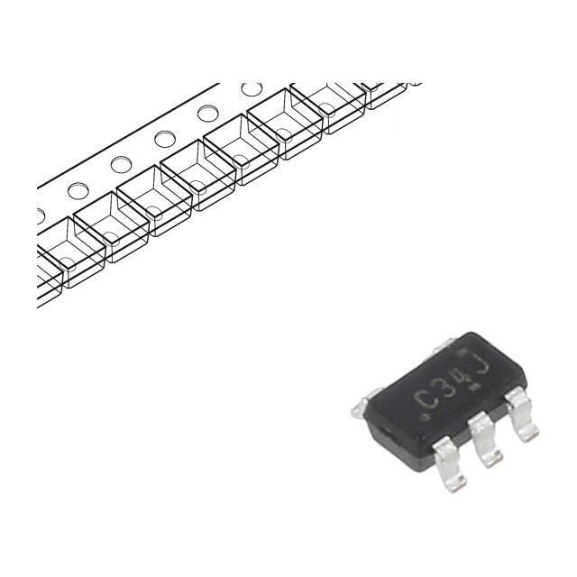 TEXAS INSTRUMENTS IC: digital; buffer,non-inverting