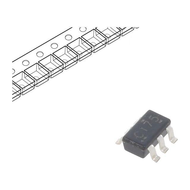 TEXAS INSTRUMENTS IC: digital; buffer,non-inverting