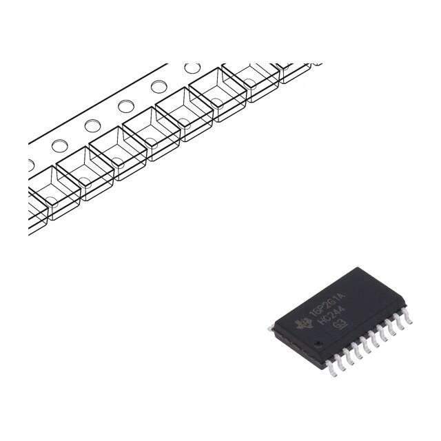 TEXAS INSTRUMENTS IC: digital; buffer,non-inverting
