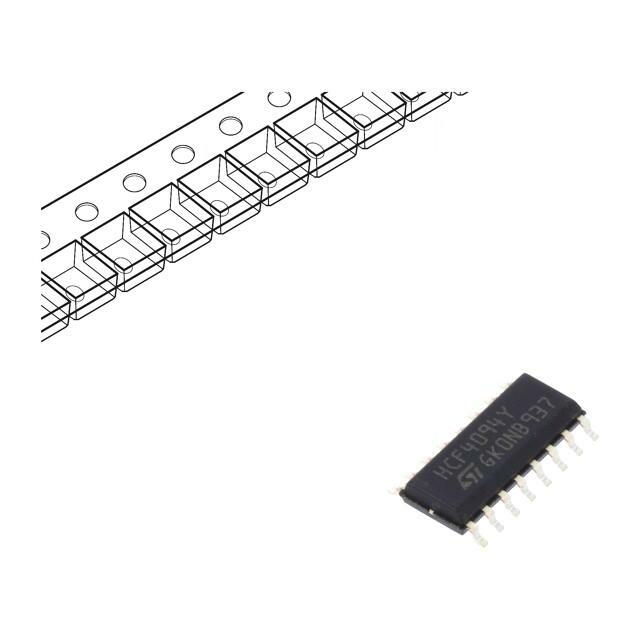 STMICROELECTRONICS IC: digital; shift register; Ch: