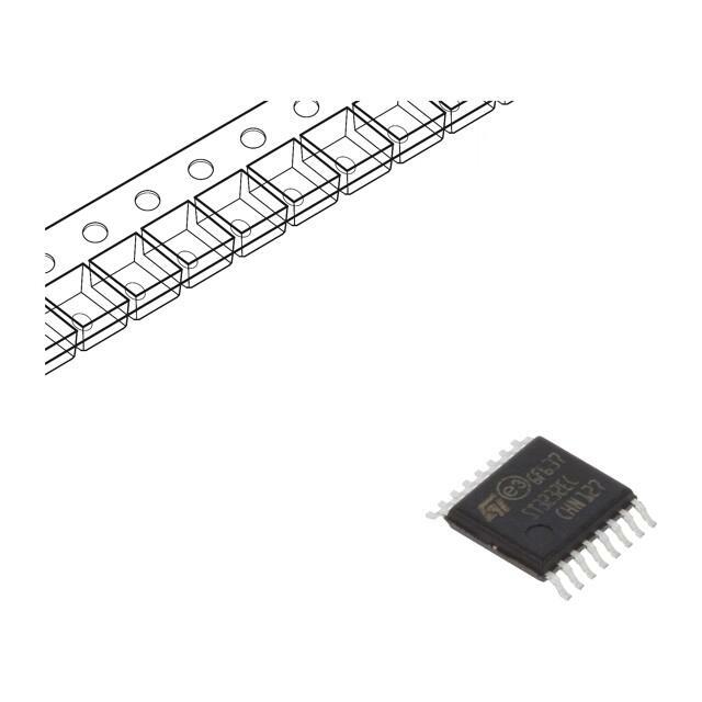 STMICROELECTRONICS IC: interface; transceiver; full duplex