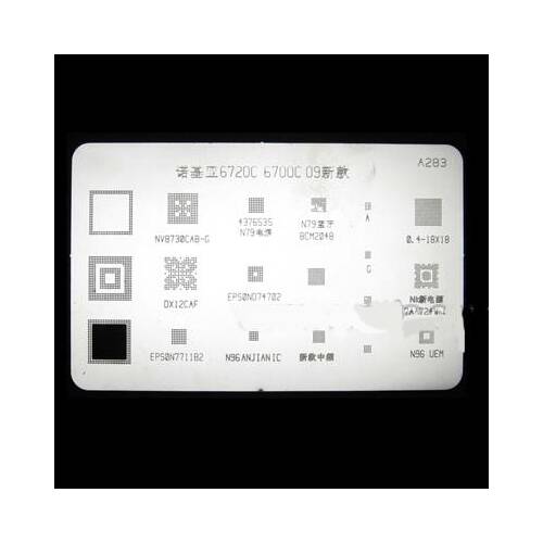 IC trafareti BGA mikroshēmām A283 (Nokia