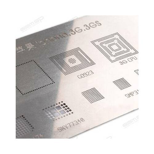 IC trafareti BGA mikroshēmām A319 (iPhone