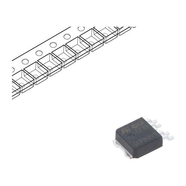 STMICROELECTRONICS IC: voltage regulator; LDO,linear