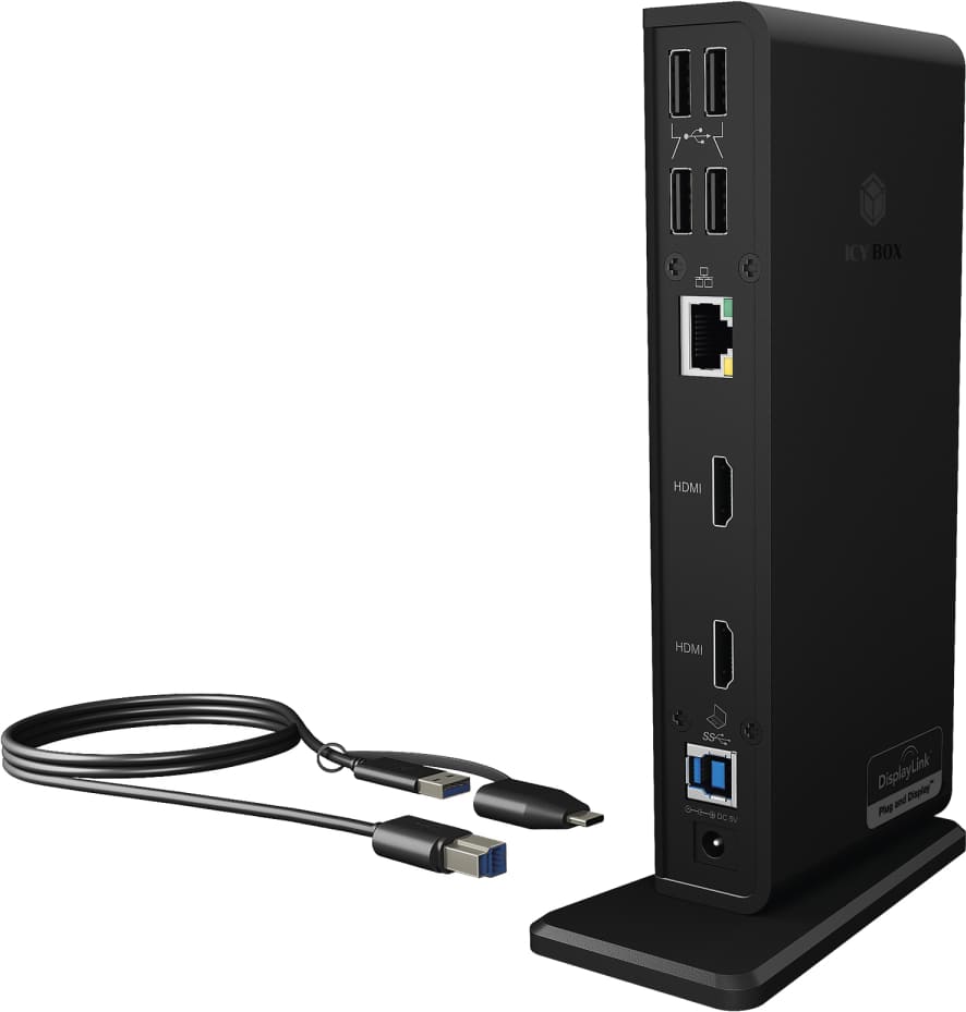 ICY BOX IB-DK2251AC Multi-Docking Stat |