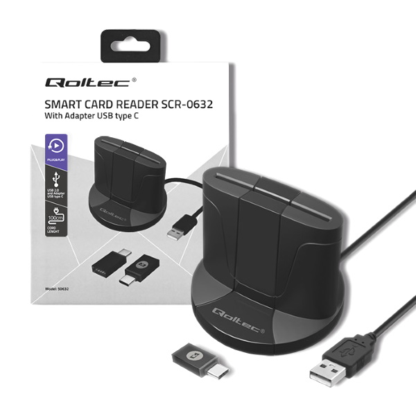 ID Karšu lasītājs (50632) + USB-C