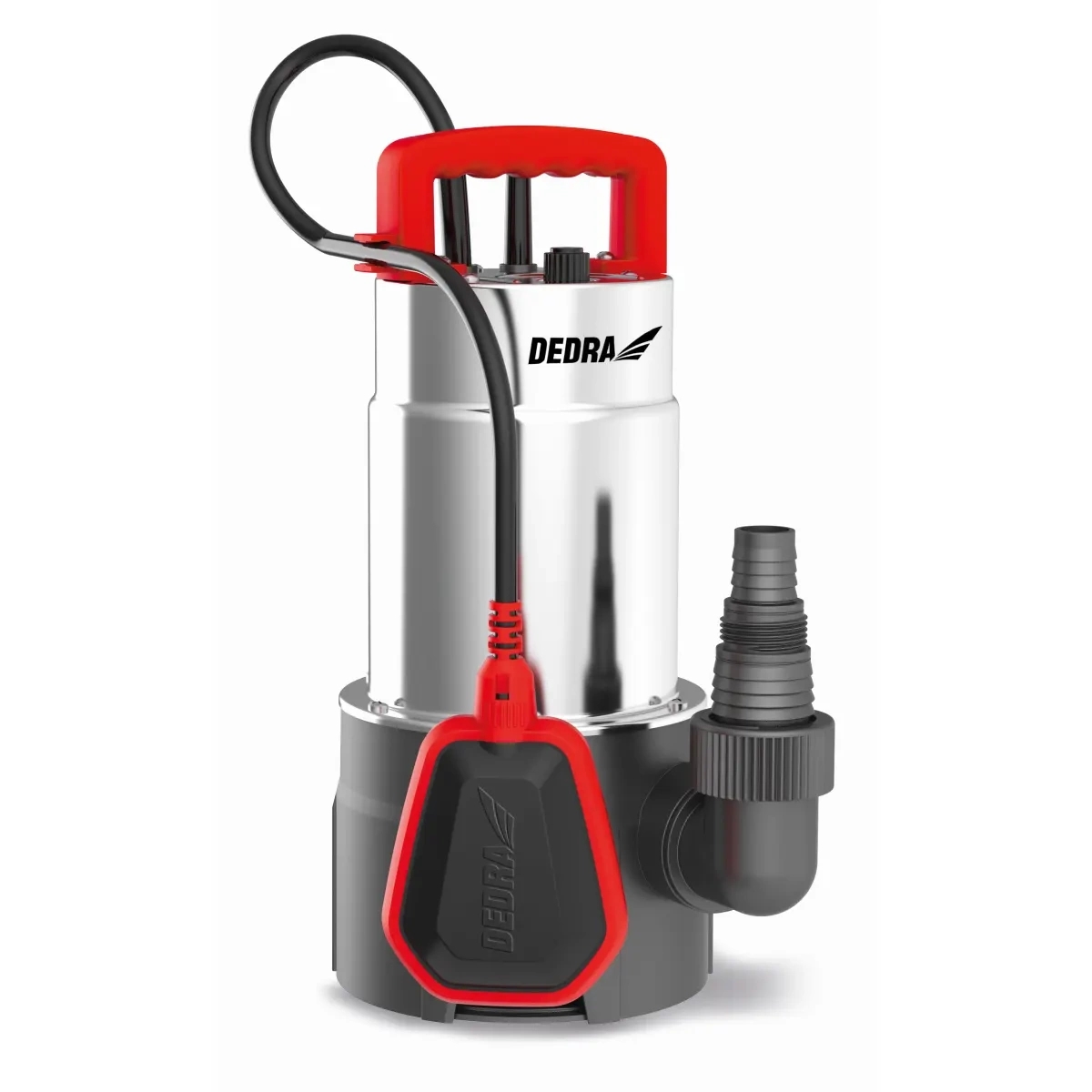 DEDRA Iegremdējamais sūknis inox 1000W tīram