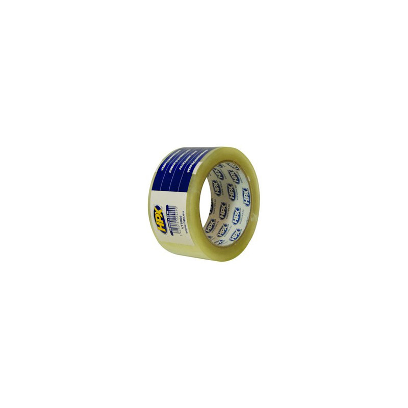 PRC Iepakošanas līmlenta caurspīdīga 50mm/66m HPX