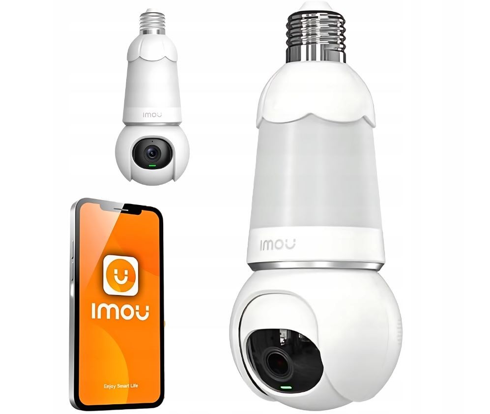 IMOU IPC-S6DP-5M0WEB-E27 IP Videonovērošanas kamera |