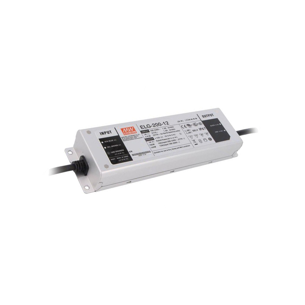 Impulsu barošanas bloks LED 12V 192W