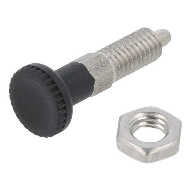 ELESA+GANTER Indexing plungers; Thread: M6; 3mm