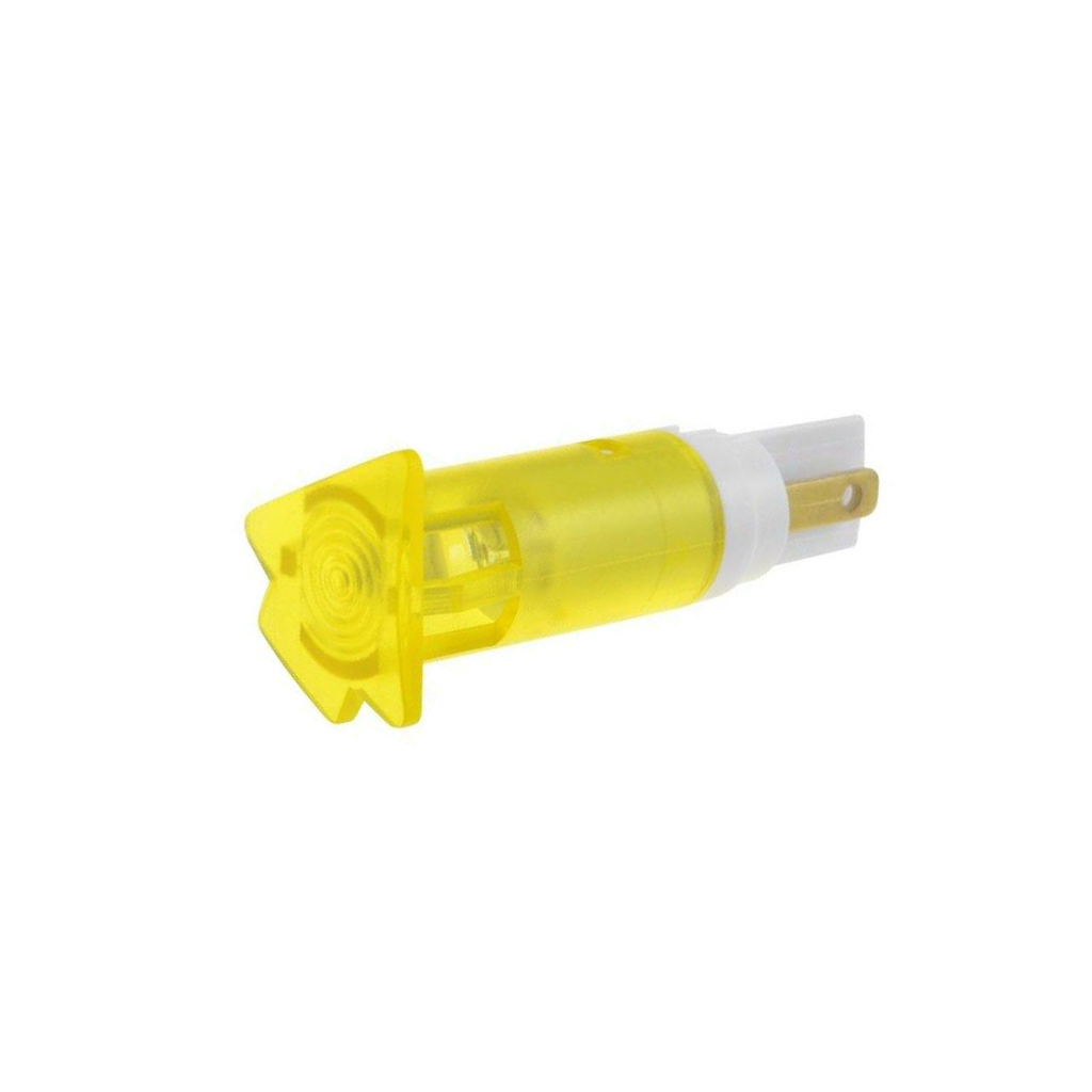 SIGNAL-CONSTRUCT Indicator: LED; flat; 12÷14VAC; Ø10