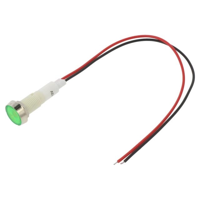 NINIGI Indicator: LED; flat; green; 12VDC