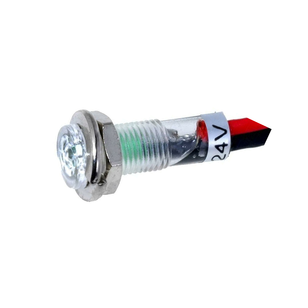 SCI Indicator: LED; flat; green; 24VDC
