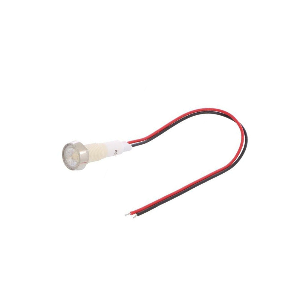 NINIGI Indicator: LED; flat; white; 12VDC