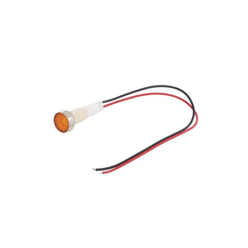 NINIGI Indicator: LED; flat; yellow; 12VDC