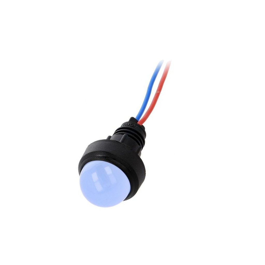 POLAM-ELTA Indicator: LED; prominent; blue; 12VDC