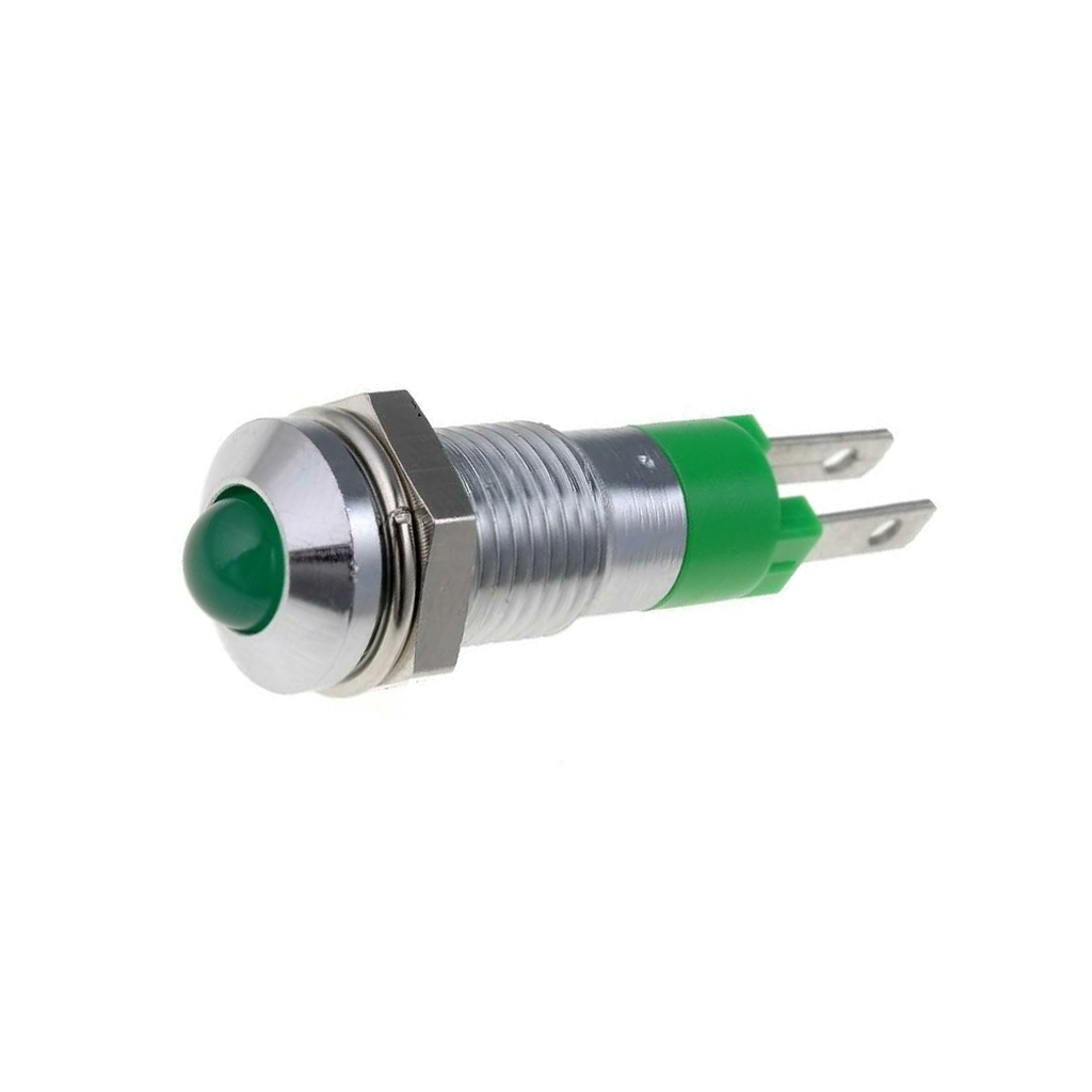 SIGNAL-CONSTRUCT Indicator: LED; prominent; green; 12÷14VDC