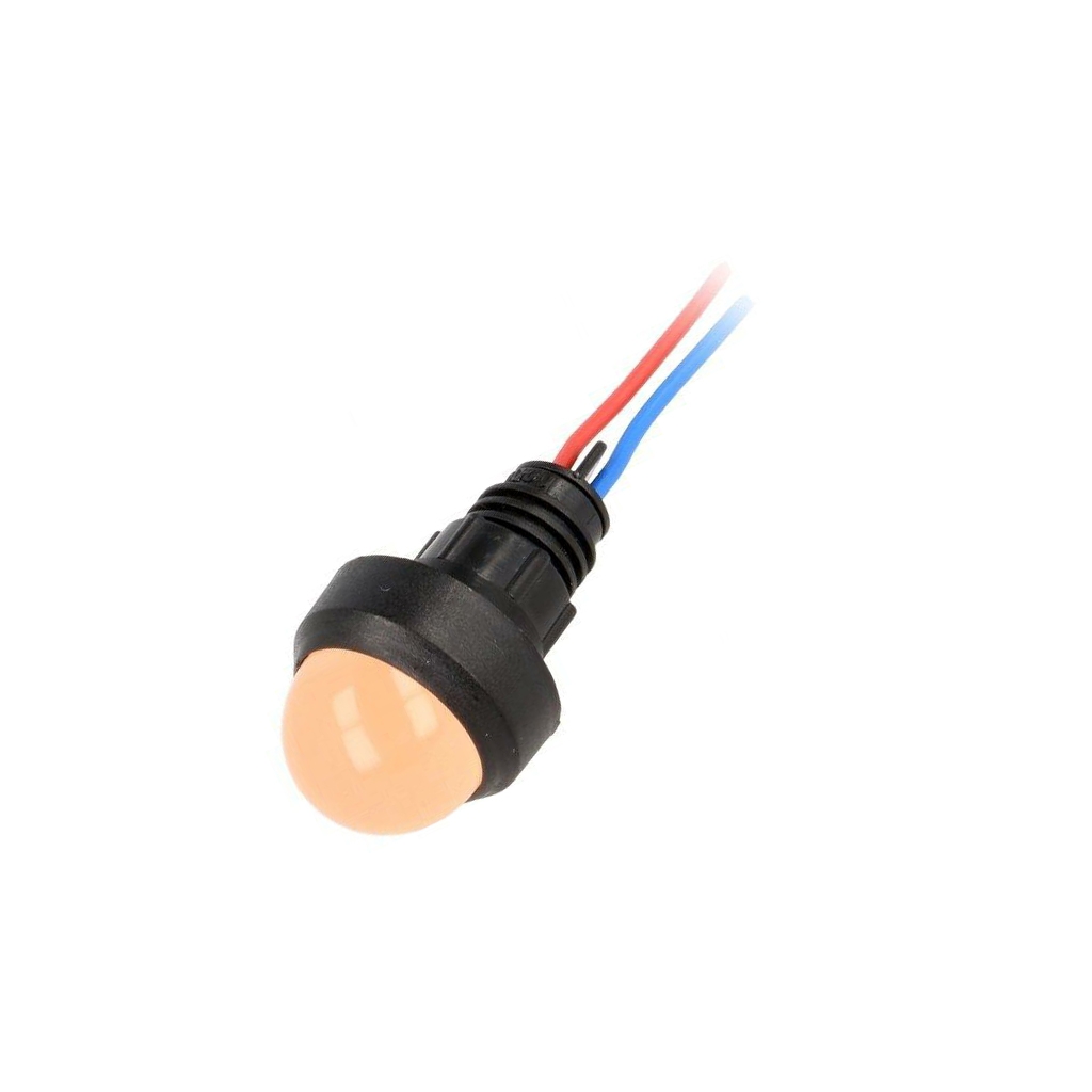 POLAM-ELTA Indicator: LED; prominent; orange; 12VDC