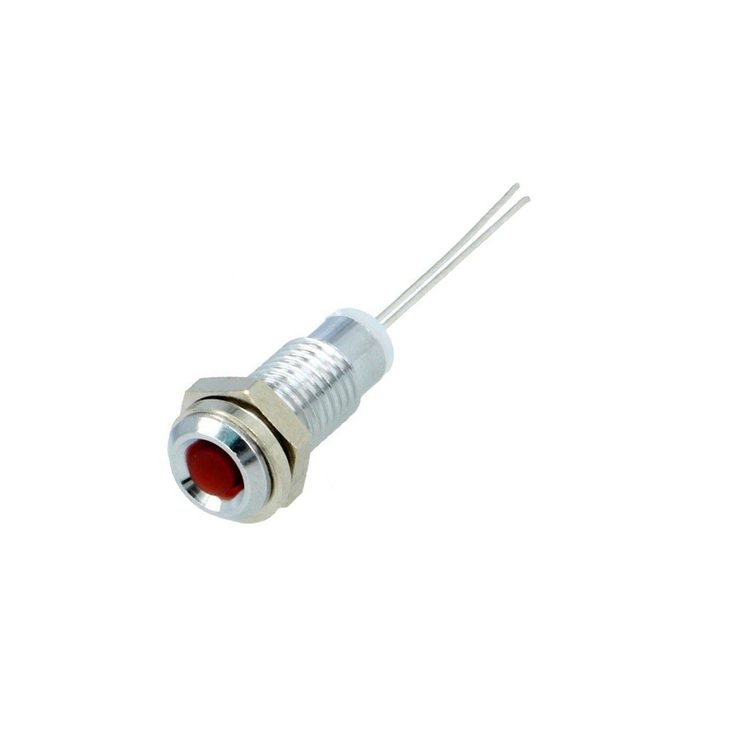 MENTOR Indicator: LED; prominent; red; Ø6mm