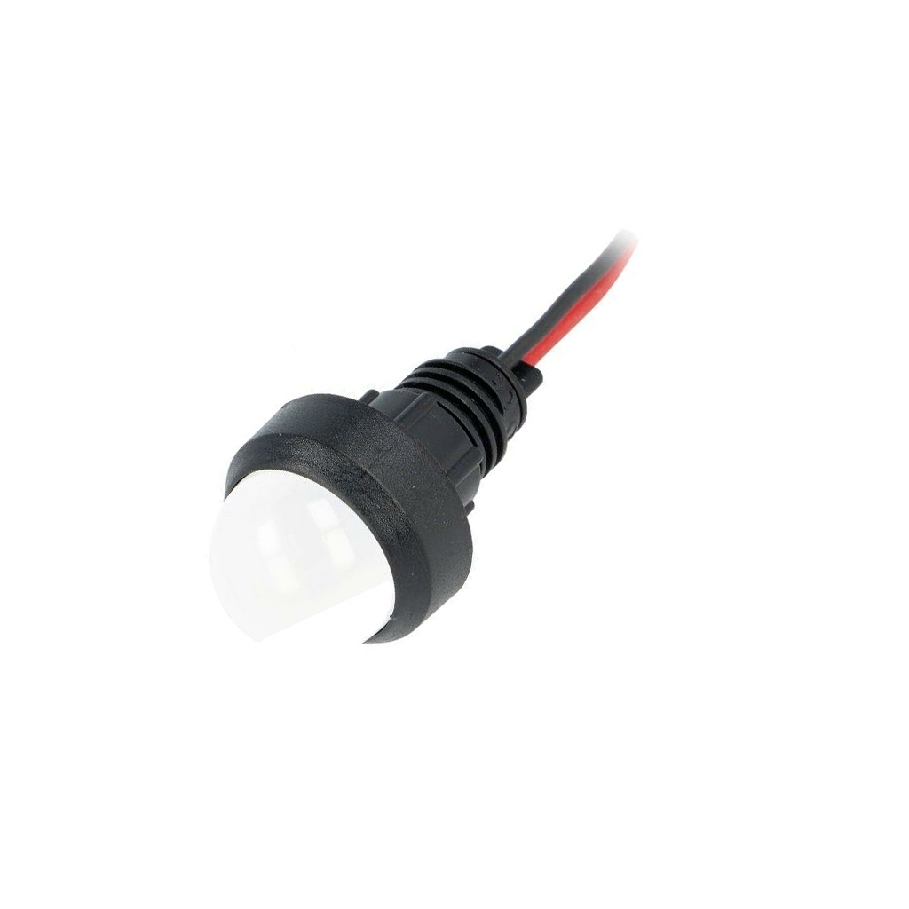 POLAM-ELTA Indicator: LED; prominent; white; 220VDC