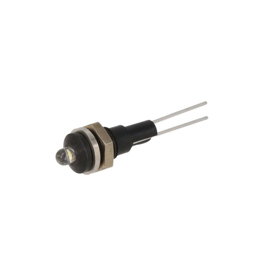 MENTOR Indicator: LED; prominent; white; Ø6mm