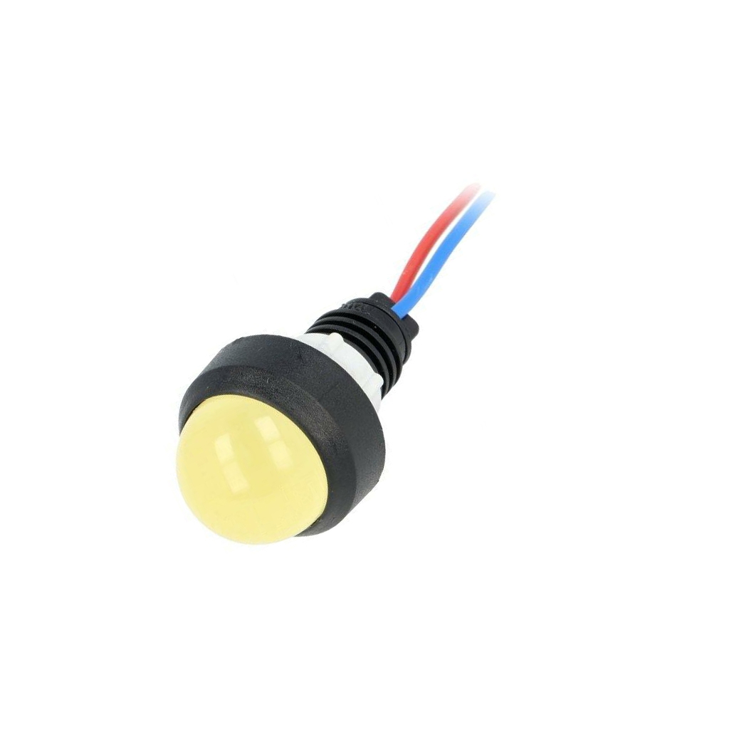 POLAM-ELTA Indicator: LED; prominent; yellow; 12VDC