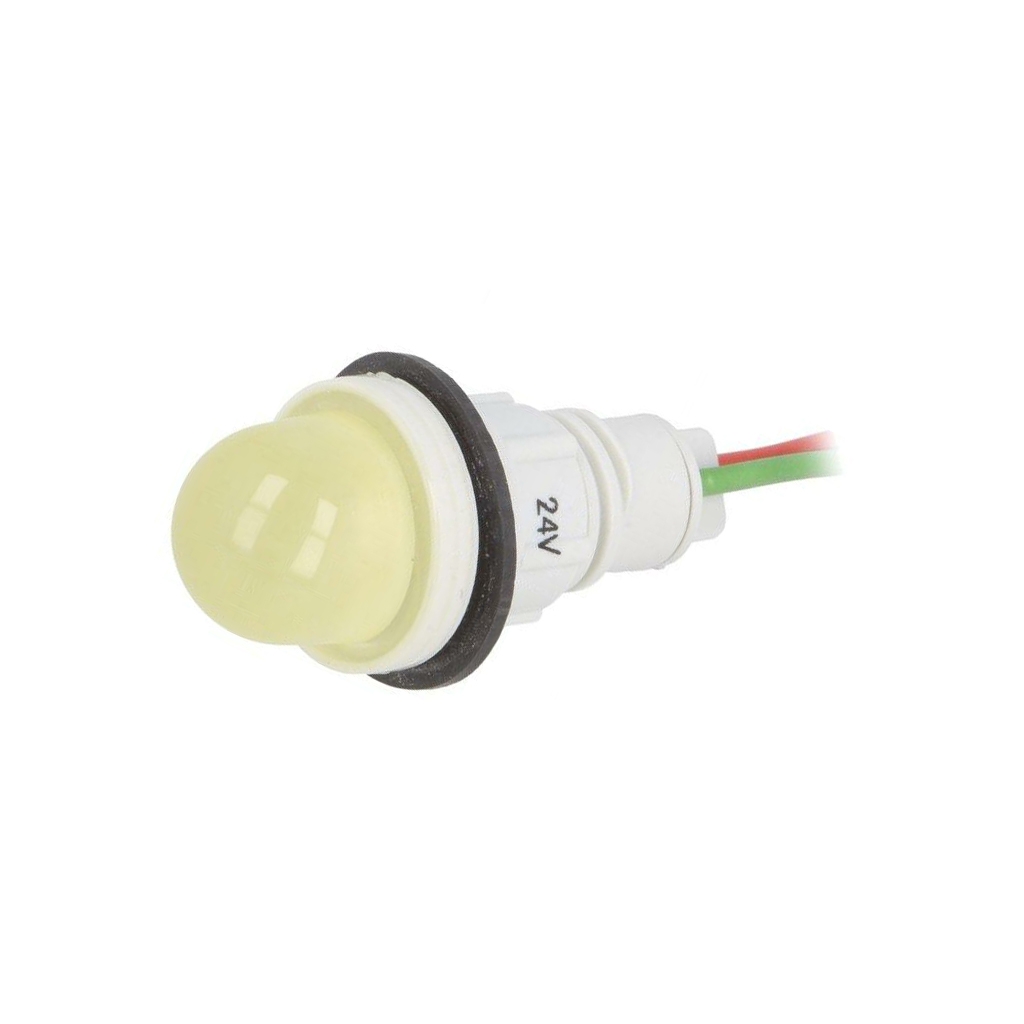POLAM-ELTA Indicator: LED; prominent; yellow; 24VDC