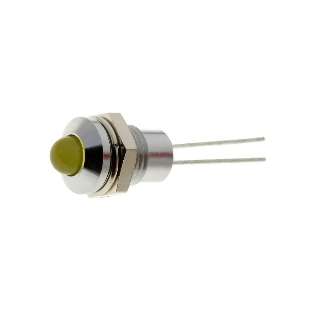 SIGNAL-CONSTRUCT Indicator: LED; prominent; yellow; Ø8