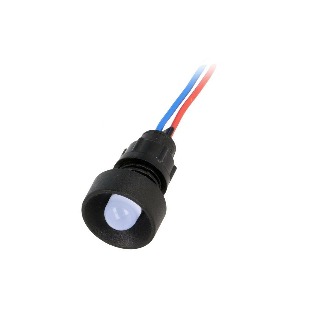POLAM-ELTA Indicator: LED; recessed; blue; 12VDC