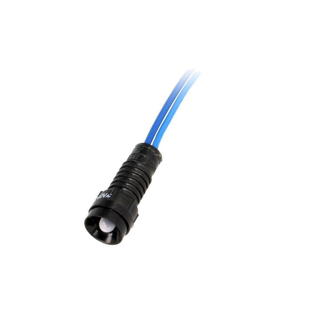 POLAM-ELTA Indicator: LED; recessed; blue; 230VAC