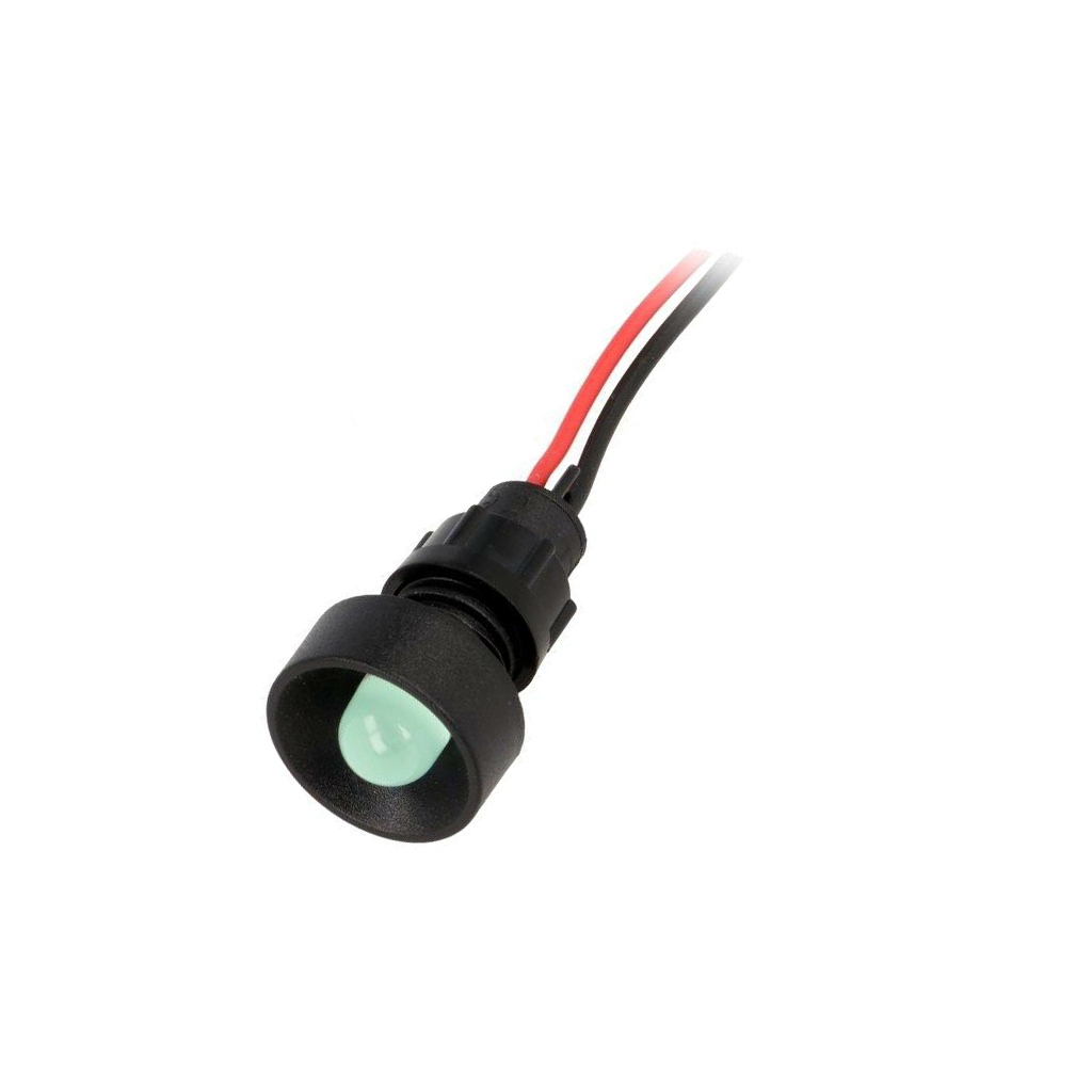 POLAM-ELTA Indicator: LED; recessed; green; 220VDC