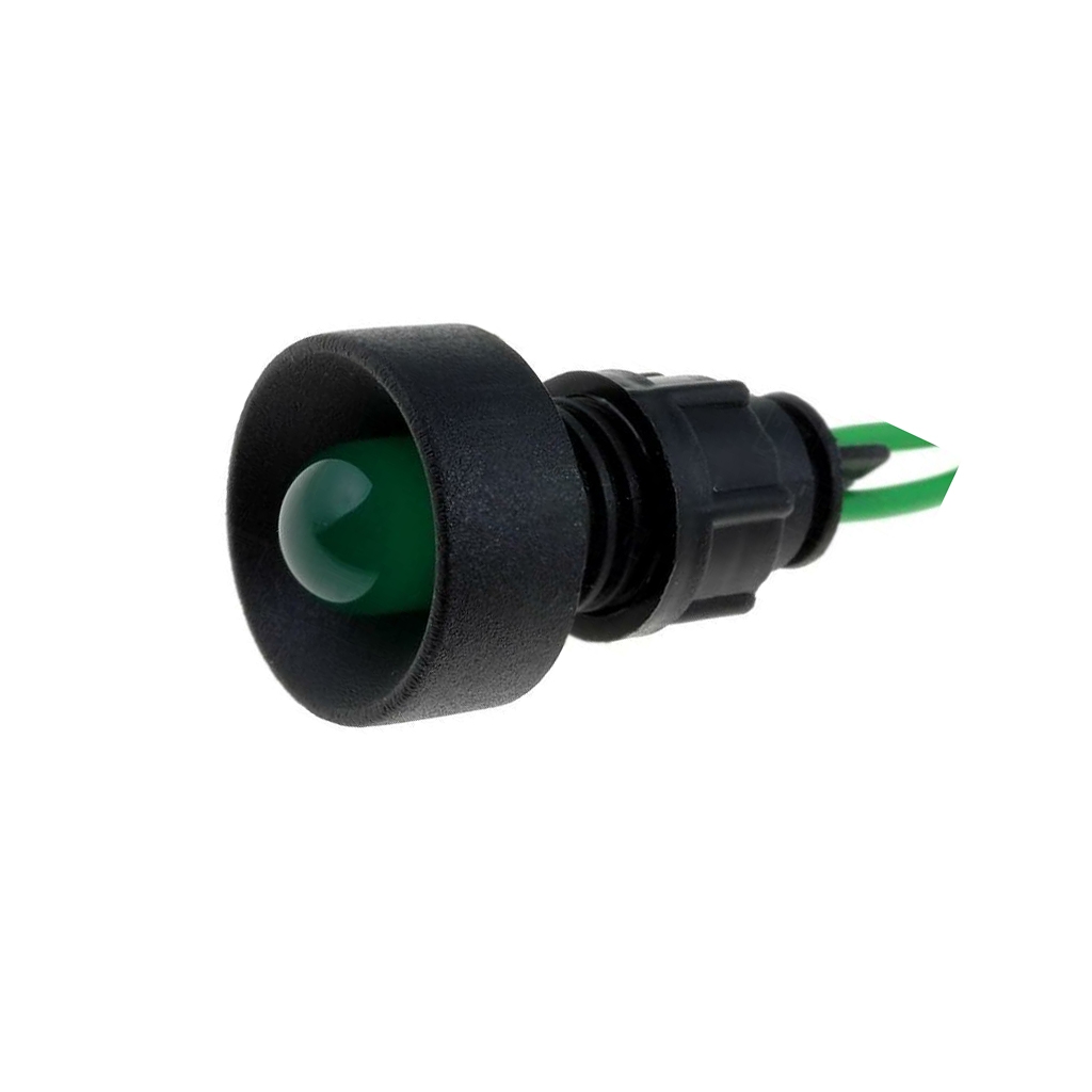 ELPROD Indicator: LED; recessed; green; 230VAC