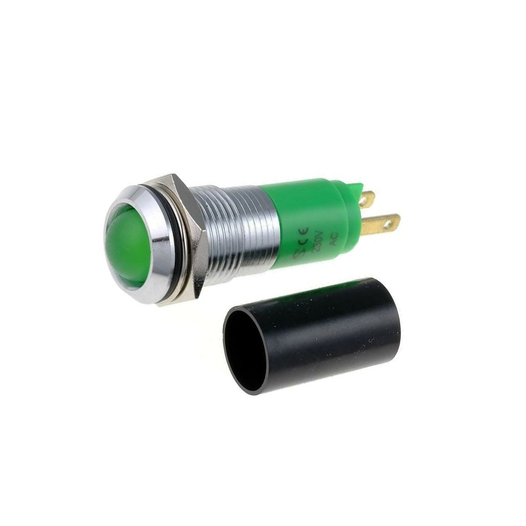 SIGNAL-CONSTRUCT Indicator: LED; recessed; green; 230VAC