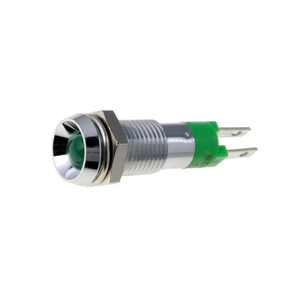 SIGNAL-CONSTRUCT Indicator: LED; recessed; green; 24÷28VDC
