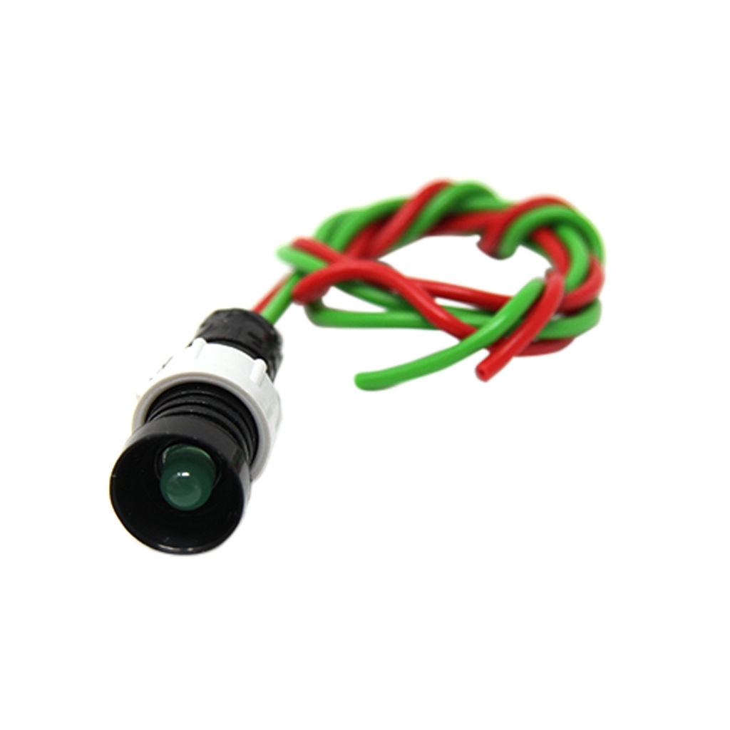 POLAM-ELTA Indicator: LED; recessed; green; 24VDC