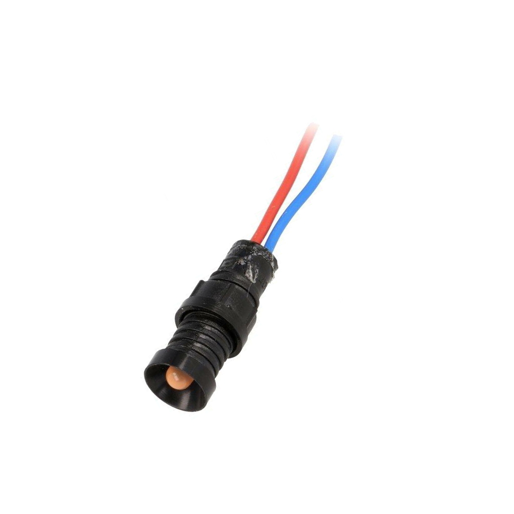 POLAM-ELTA Indicator: LED; recessed; orange; 12VDC