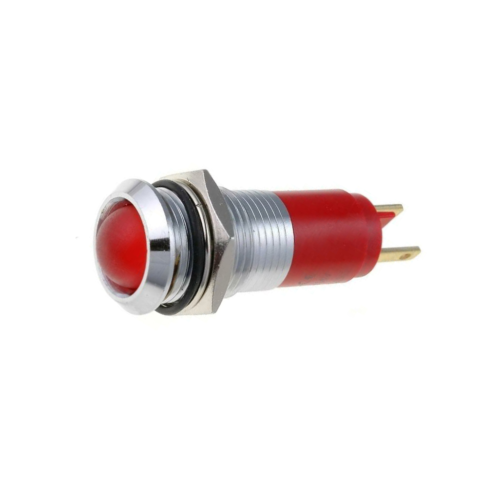 SIGNAL-CONSTRUCT Indicator: LED; recessed; red; 12÷14VDC